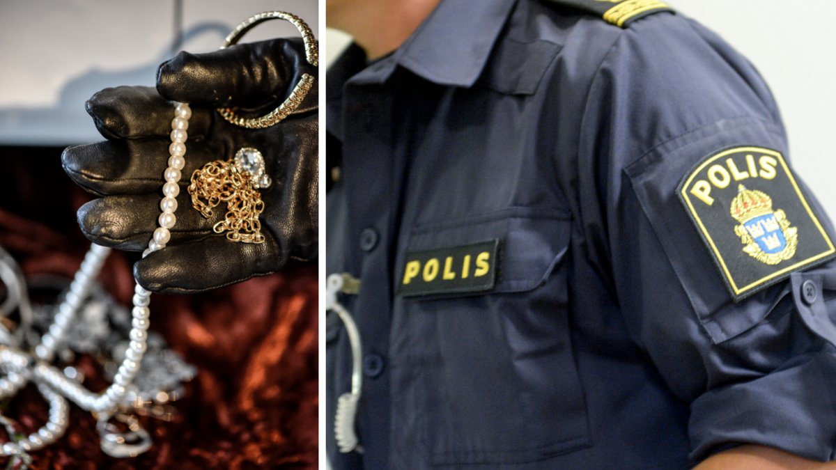 En gärningsperson i Göteborg utger sig för att vara polis.